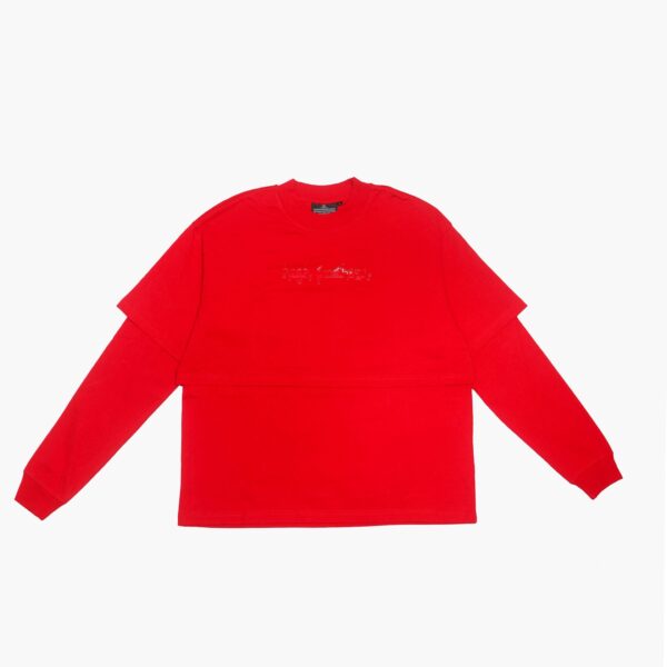 HF 2 IN 1 LONG SLEEVE RED