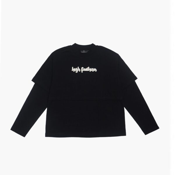 HF 2 IN 1 LONG SLEEVE BLACK