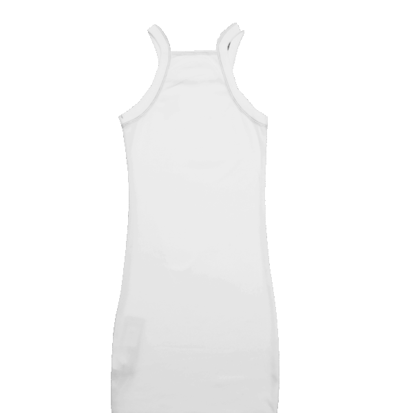 HF WHITE ON WHITE STRETCHY GOWN