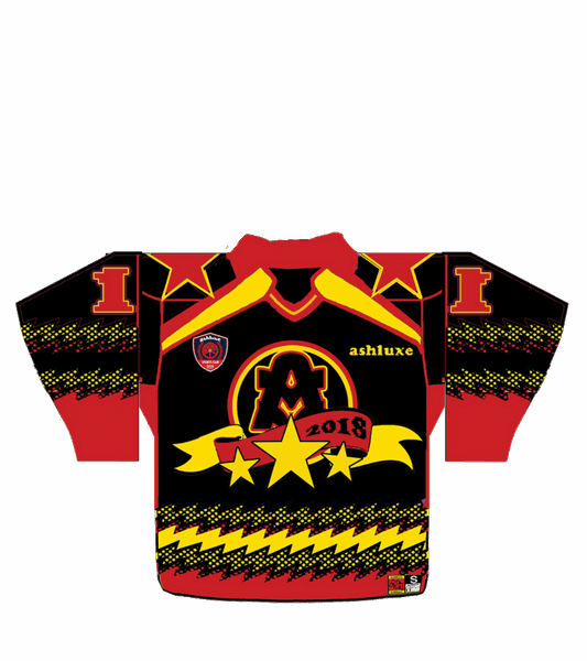 Ashluxe Hockey Jersey Black
