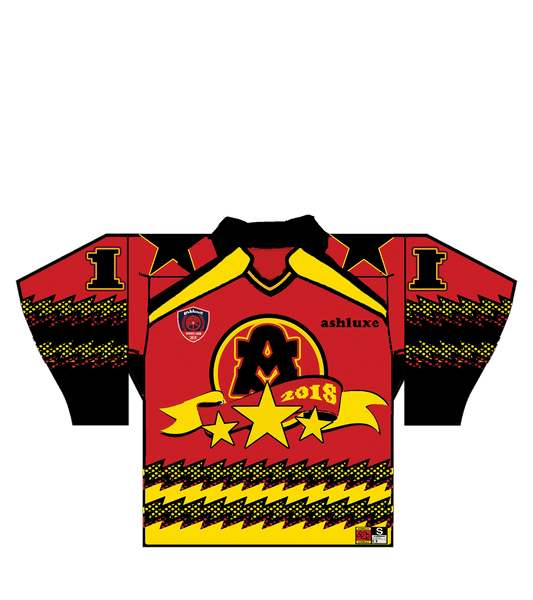 Ashluxe Hockey Jersey Red