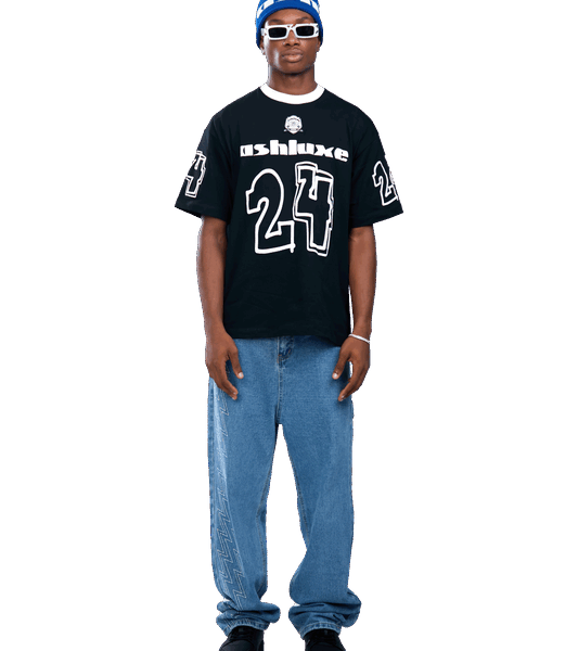 Ashluxe 24 Puff Tee Black