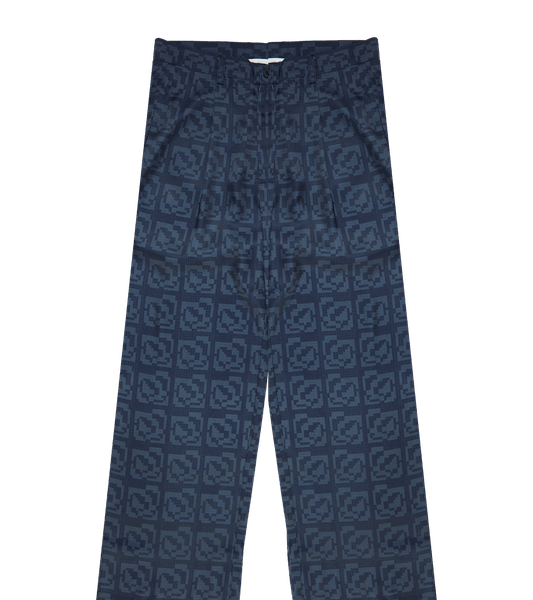 Ashluxe Exquisite Pixel Satin Pants Black