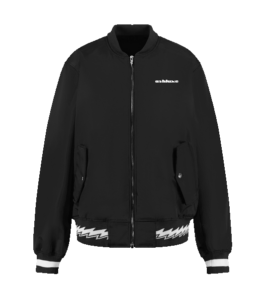 Ashluxe Bomber Jacket Black