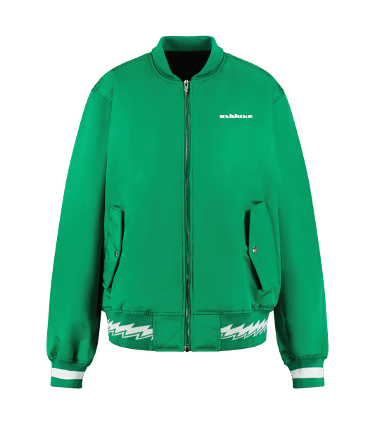 Ashluxe Bomber Jacket - Green