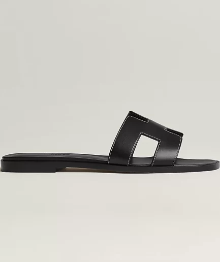 Hermès Oran Sandal – noir