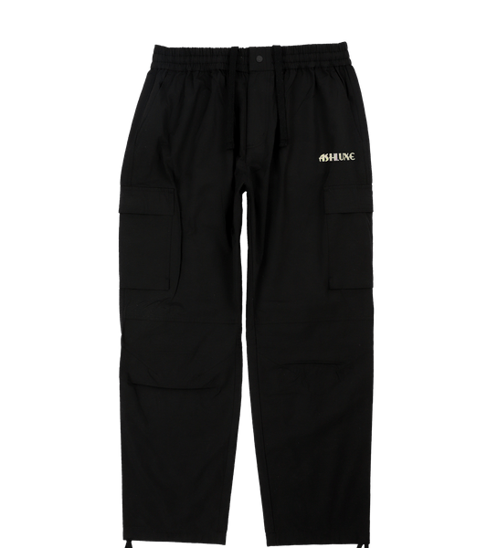Ashluxe Combat Logo Pant Black