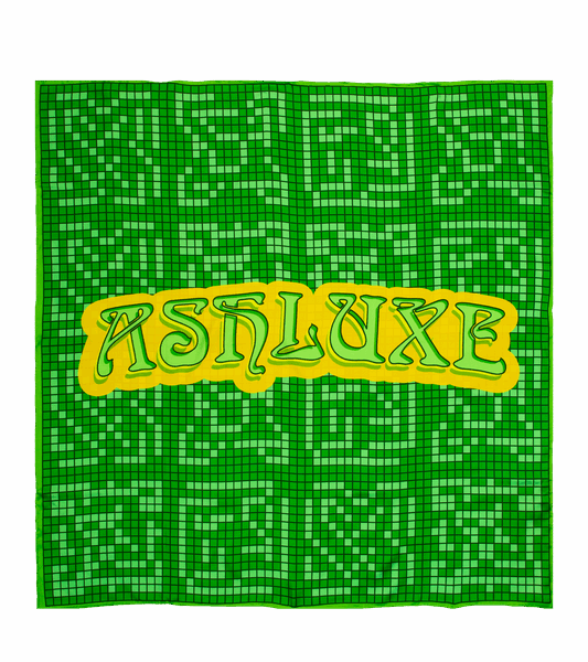 Ashluxe Pixel Scarf Green