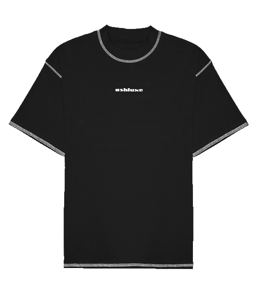 Ashluxe Threaded T-shirt Black