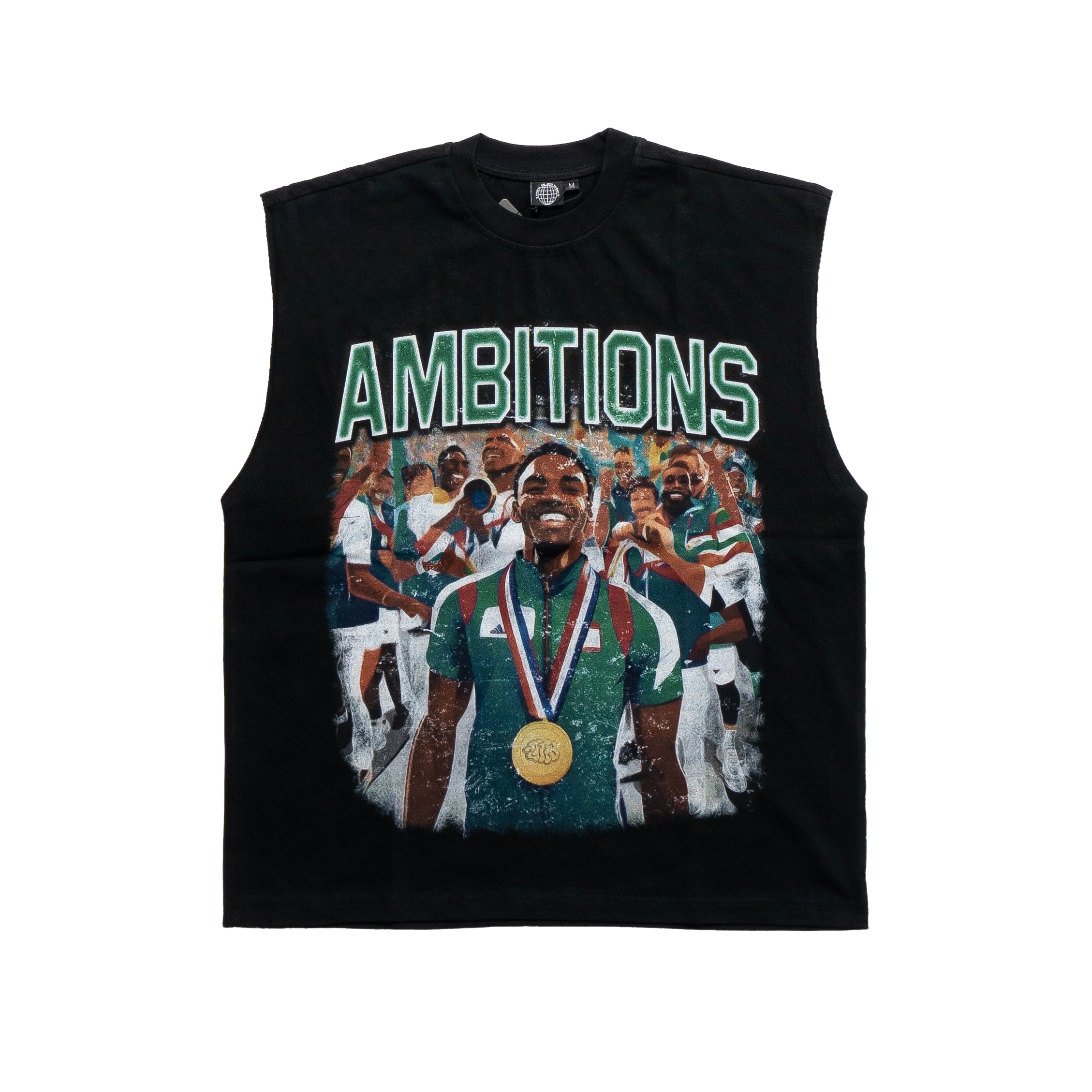 Hero Armless tee-Black