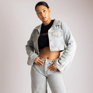 ISBx Original Ladies Denim Two Pieces Set