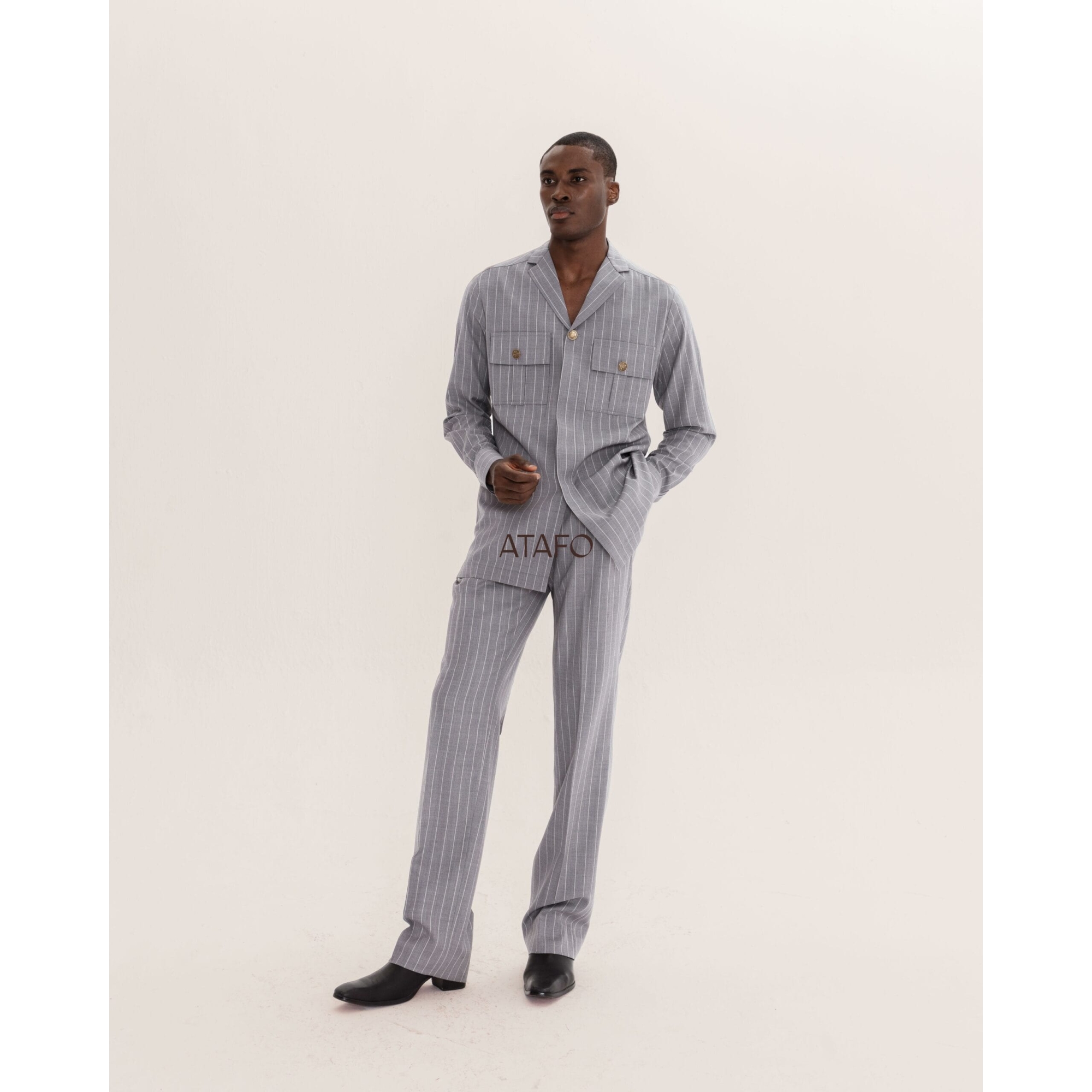 CUBAN COLLAR SHACKET