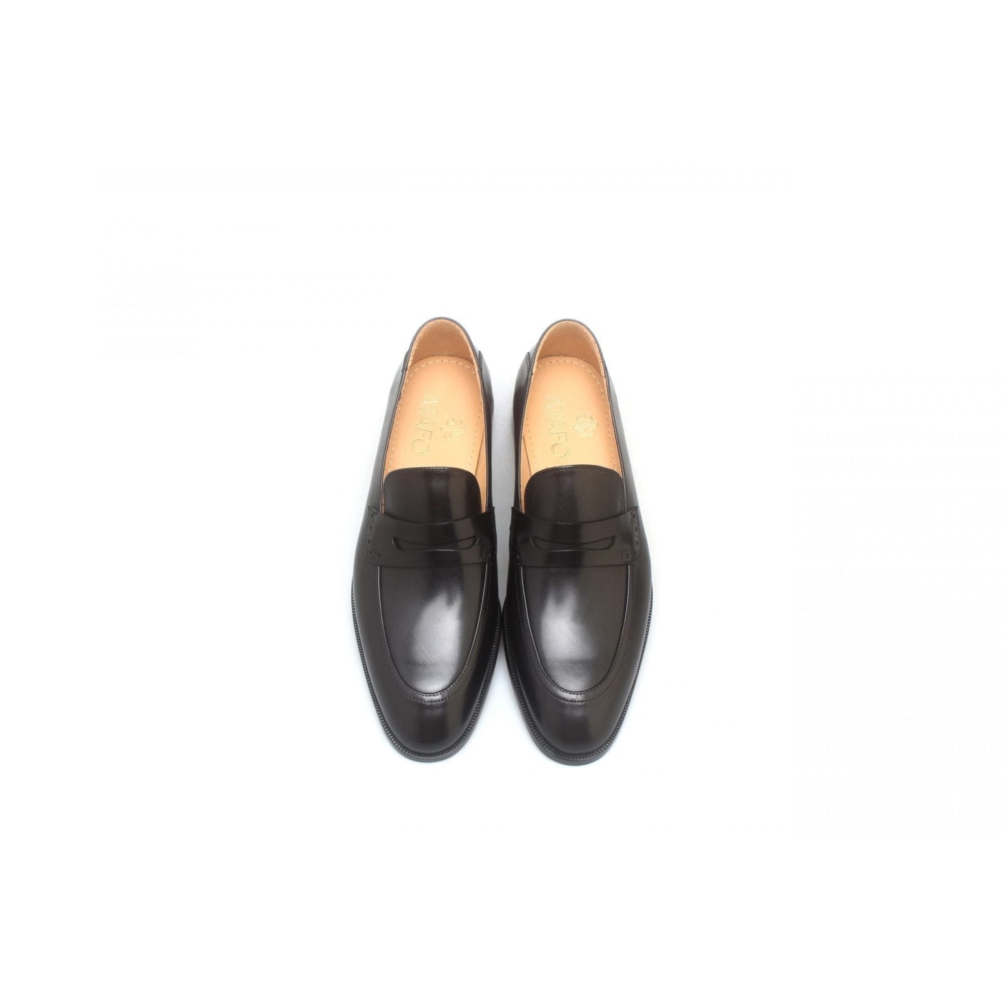 Black Penny Loafer Calf Leather