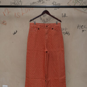 ISB Originals Monogram Washed RED/ORANGE Chameleon Baggy Denim Pants
