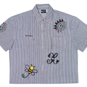 ISB Eye X Bee The Original Crop Tshirt 210g Blue