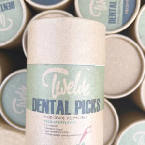 ISB Fresh Mint Twelve Dental Floss Picks
