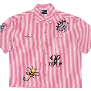 ISB Eye X Bee The Original Crop Tshirt 210g Red