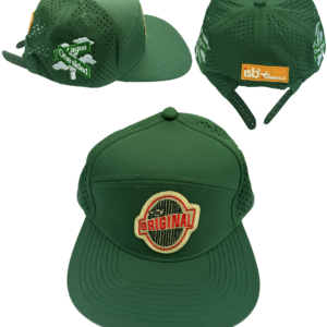 ISB Lagos – One Sided Patches Cap – Dark Green