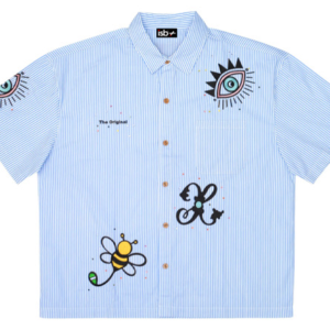 ISB Eye X Bee The Original Crop Tshirt 150g Blue