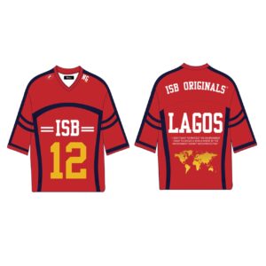 ISB Original Vintage Half Sleeve Jersey “Red”