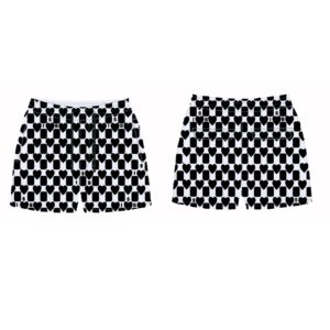 ISB Monogram Canvas Shorts / Black