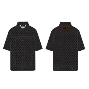 ISB Monogram Jacquard Denim Carpenter Jacket