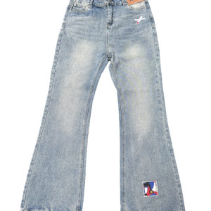 ISB Guan City Light Baggy Wide Legs Denim Jean