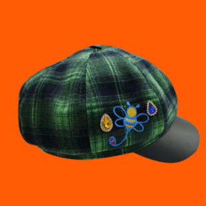 ISB Eye X Bee Newsboy Cap Green