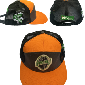 ISB Lagos – One Sided Patches Cap – Orange